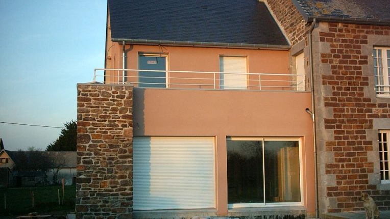 Maison de campagne, Extension, Moderne