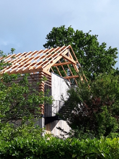 Maison passive / écologique, Chalet / Maison en bois, Maison de ville, Construction neuve, Moderne