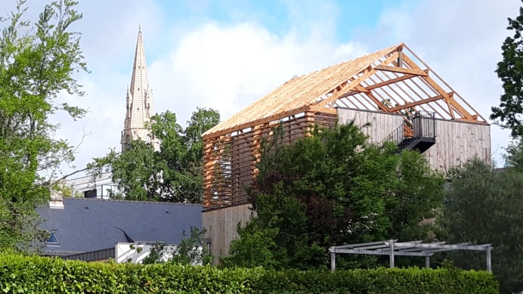 Maison passive / écologique, Chalet / Maison en bois, Maison de ville, Construction neuve, Moderne