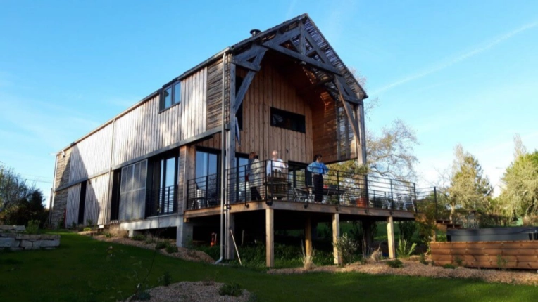 Maison passive / écologique, Chalet / Maison en bois, Maison de ville, Construction neuve, Moderne