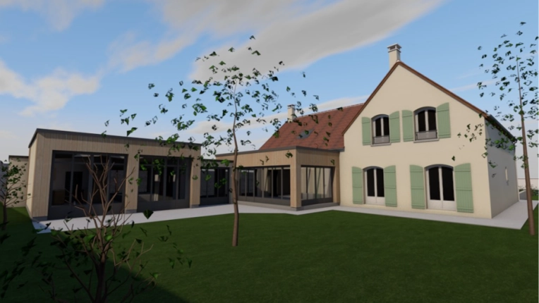 Maison individuelle, Extension, Contemporain