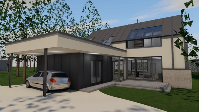 Maison individuelle, Construction neuve, Moderne