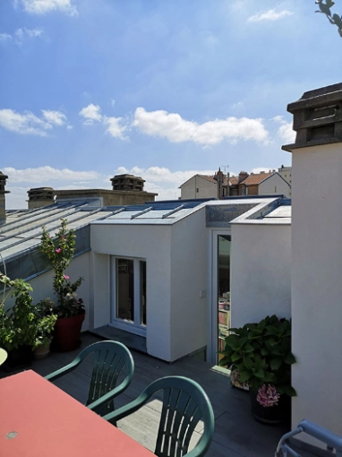 Patios & Terraces, Apartment, Modern