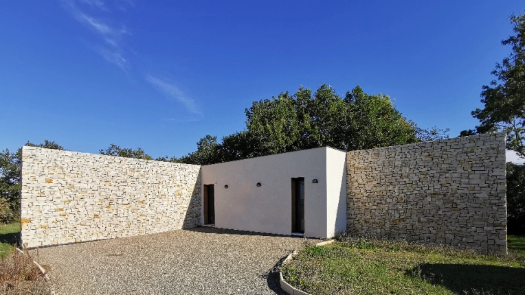 Maison individuelle, Maison passive / écologique, Maison de campagne, Construction neuve, Contemporain, Moderne