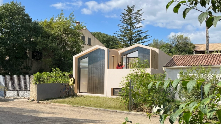 Maison individuelle, Maison passive / écologique, Maison de ville, Construction neuve, Contemporain, Moderne, Minimaliste