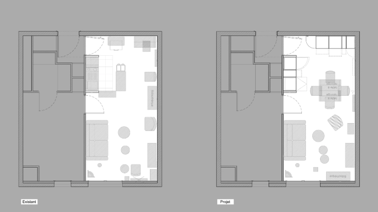 Apartment, Renovation, contemporary