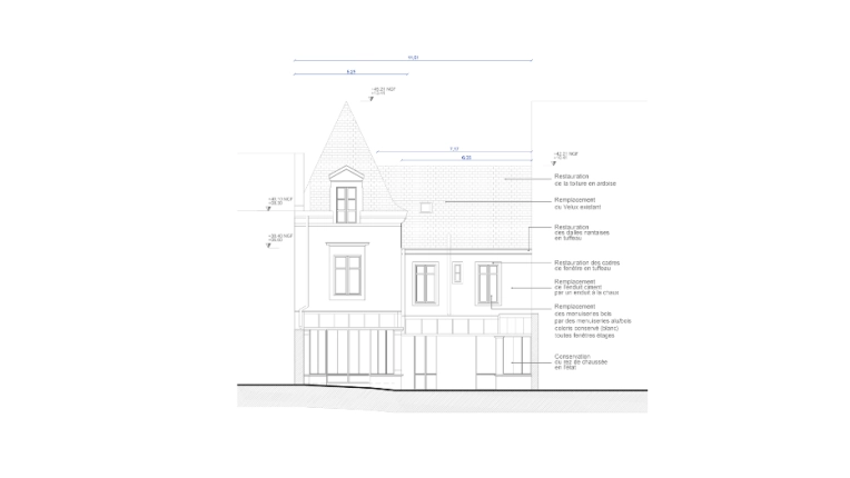 Maison passive / écologique, Rénovation, Maison de ville, Architecture d’intérieur, Rénovation énergétique, Aménagement combles, Contemporain, Ancien