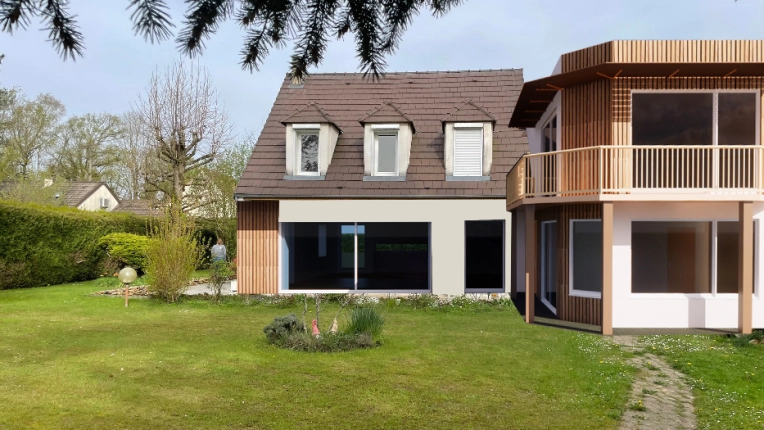 Maison individuelle, Extension, Moderne