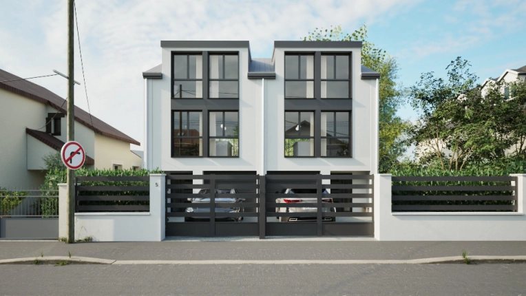 Single-Family Homes, New Build, Feasibility Studies, contemporary, Modern