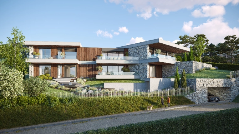 Single-Family Homes, New Build, Villa, contemporary, Modern, Minimalist