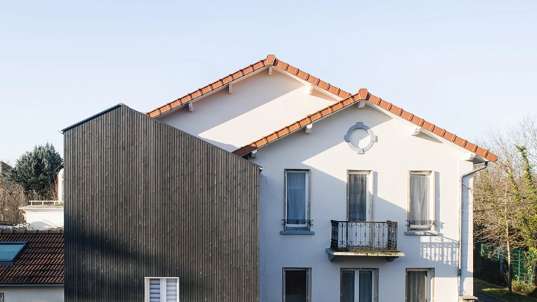 Surélévation, Maison individuelle, Villa, Contemporain, Traditionnel