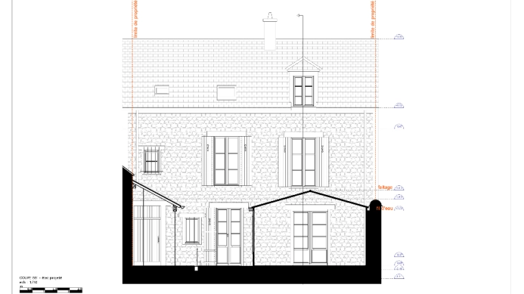 Transformation, Maison individuelle, Rénovation, Maison de ville, Extension, Traditionnel, Ancien, Historique