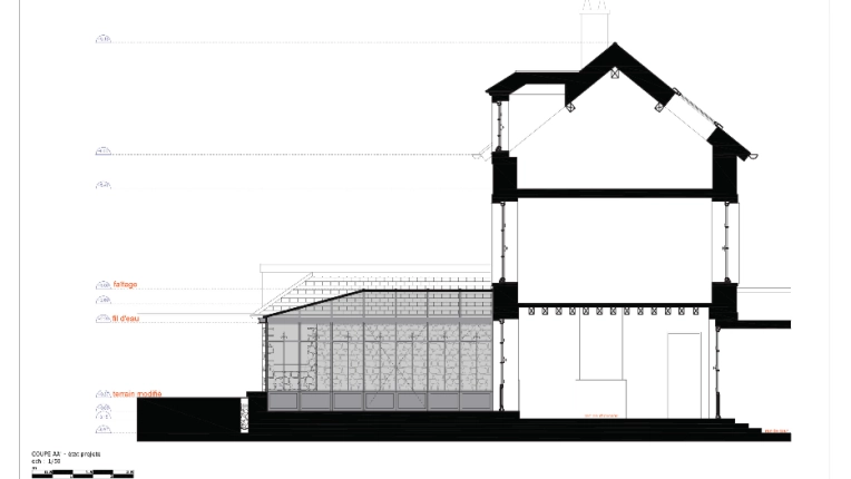 Transformation, Maison individuelle, Rénovation, Maison de ville, Extension, Traditionnel, Ancien, Historique