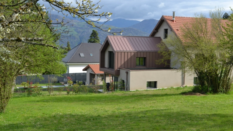 Maison individuelle, Extension, Rénovation énergétique, Contemporain, Ancien