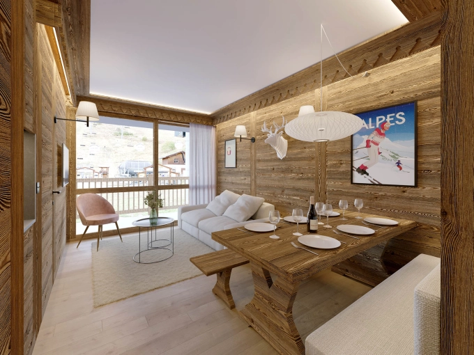 Chalets / Wooden Houses, Renovation, Interior Architecture & Design, Traditional