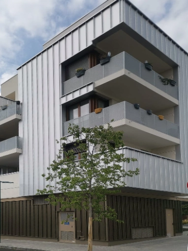 Résidentiel collectif, Construction neuve, Contemporain