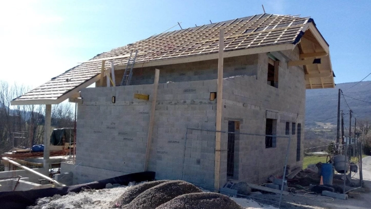 Chalet / Maison en bois, Maison de campagne, Construction neuve, Traditionnel