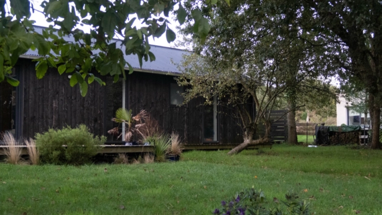 Terrasse, Maison individuelle, Maison passive / écologique, Chalet / Maison en bois, Maison de campagne, Construction neuve, Contemporain, Japonais, Minimaliste