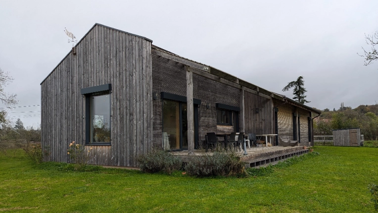 Maison passive / écologique, Chalet / Maison en bois, Construction neuve, Réhabilitation, Contemporain, Minimaliste