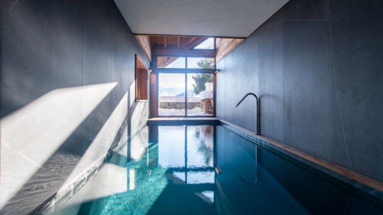 Maison individuelle, Piscine, Construction neuve, Contemporain, Traditionnel