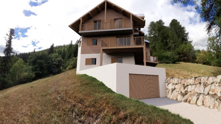 Chalet / Maison en bois, Extension, Traditionnel