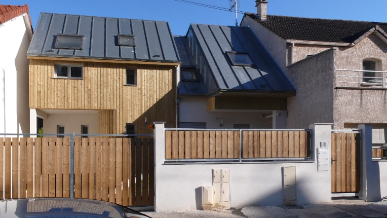 Terrasse, Maison individuelle, Maison de ville, Construction neuve, Contemporain