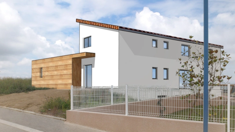 Maison individuelle, Maison passive / écologique, Construction neuve, Villa, Contemporain