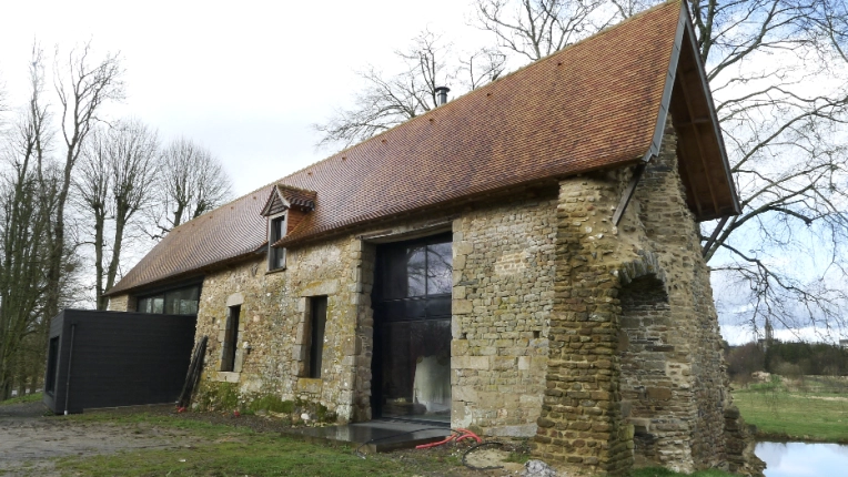 Maison de campagne, Architecture d’intérieur, Extension, Réhabilitation, Moderne