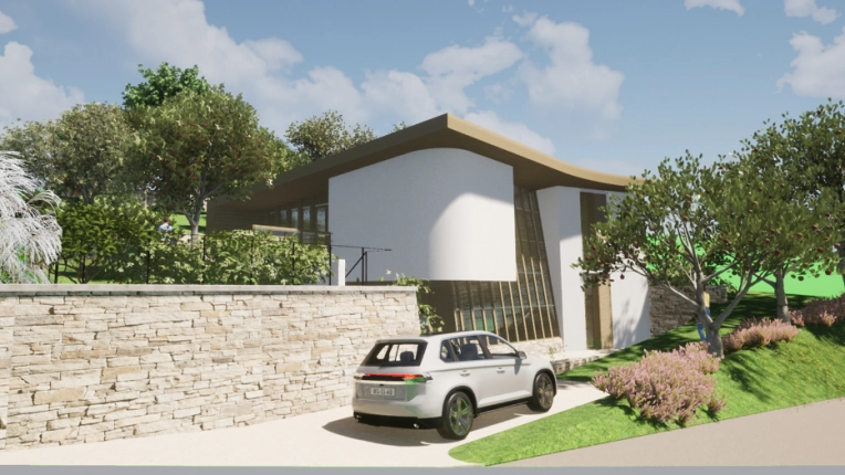 Maison individuelle, Construction neuve, Contemporain