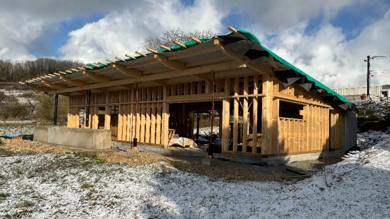 Maison passive / écologique, Construction neuve, Contemporain