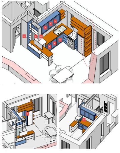 Appartement, Rénovation, Contemporain